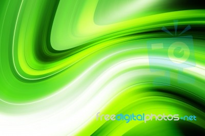 Green Abstract Background Stock Image