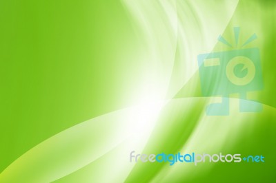 Green Abstract Background Stock Image