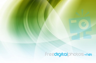 Green Abstract Background Stock Image