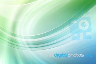 Green Abstract Background Stock Image