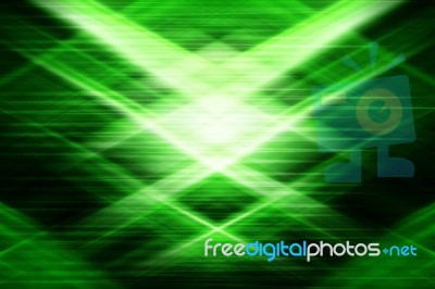 Green Abstract Background Stock Image