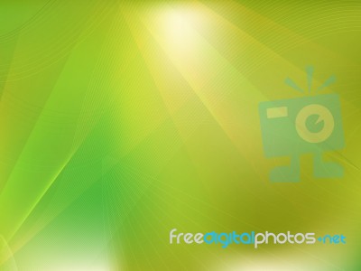 Green Abstract Background Stock Image