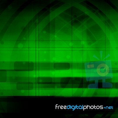 Green Abstract Background Design Stock Image