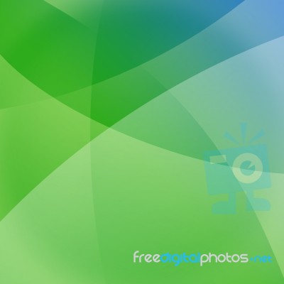 Green Abstract Background - Illustration Stock Image