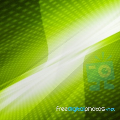 Green Abstract Technology Background Stock Image