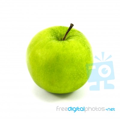 Green Apple Stock Photo