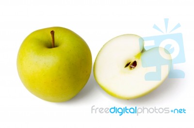 Green Apple Stock Photo