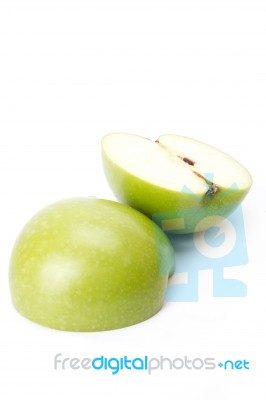 Green Apple Stock Photo