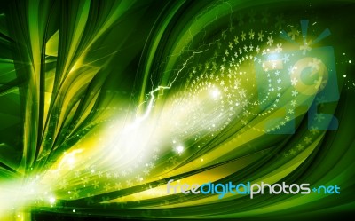 Green Background Stock Image