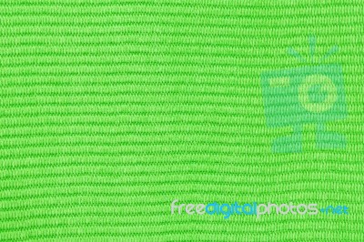 Green Background Created From Fabric Stock Photo