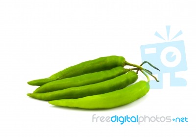 Green Chili Stock Photo