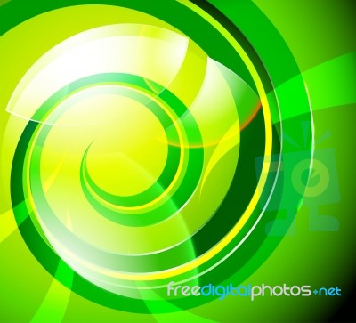 Green Color Scene Abstract Stock Image