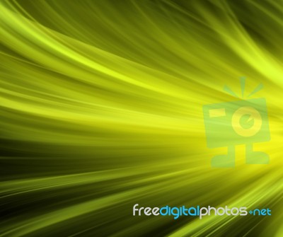 Green Curved Background Stock Image