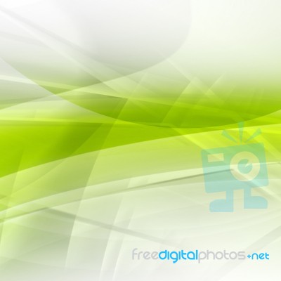 Green Futuristic Background Stock Image