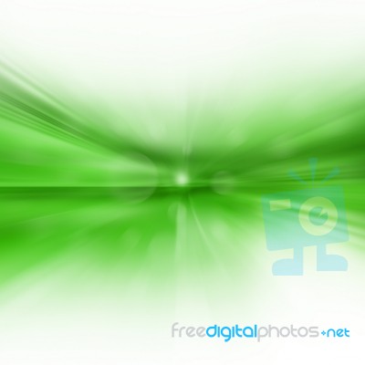 Green Futuristic Background Stock Image