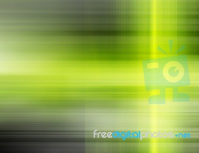 Green Futuristic Background Stock Image