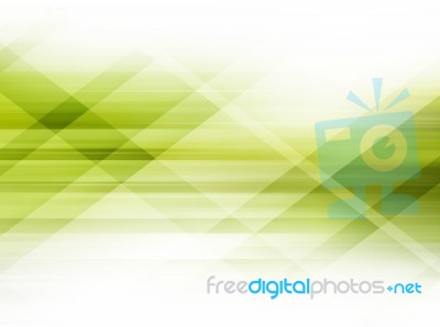 Green Futuristic Background Stock Image