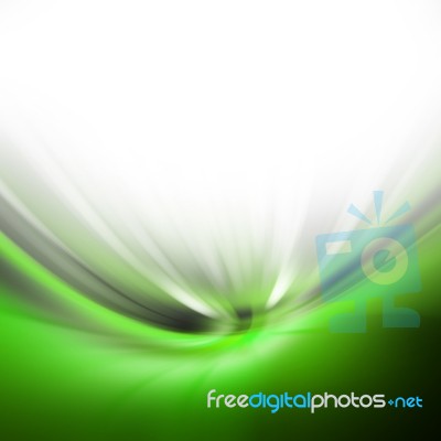 Green Futuristic Background Stock Image