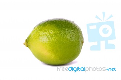 Green Lime Stock Photo