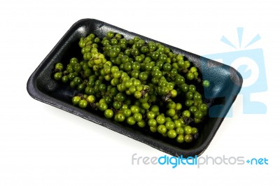 Green Peppercorn Stock Photo