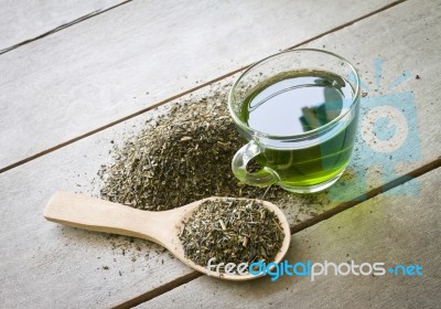 Green Tea Stock Photo