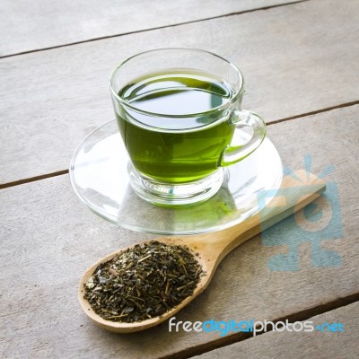 Green Tea Stock Photo