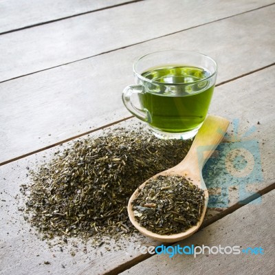 Green Tea Stock Photo