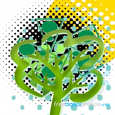 Green Tree Stock Image