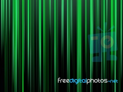 Green Vertical Matrix Stripes Stock Photo