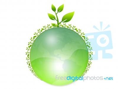 Green World Stock Image