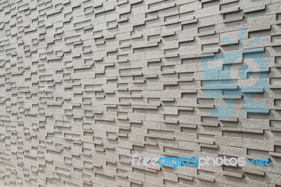 Grey Brick Wall Texture Or Background Stock Photo