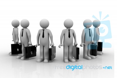 Group Of Business People Stock Image