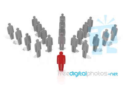 Group Of Figure Stock Image