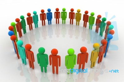 Group Of People Stock Image