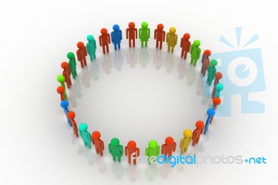 Group Of People Stock Image