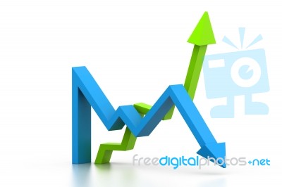 Growth Chart Stock Image