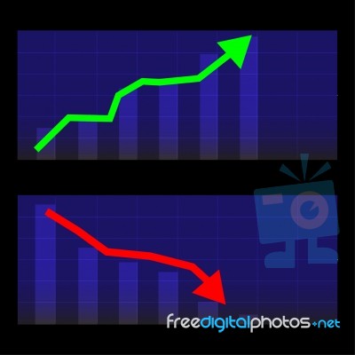 Growth  Investment  Graph   Financial Business Stock Image