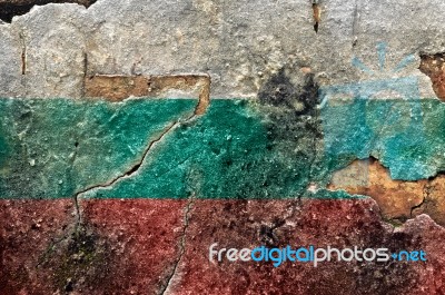 Grunge Flag Of Bulgaria Stock Photo