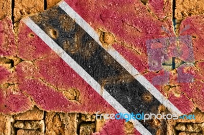 Grunge Flag Of Trinidad And Tobago Stock Photo