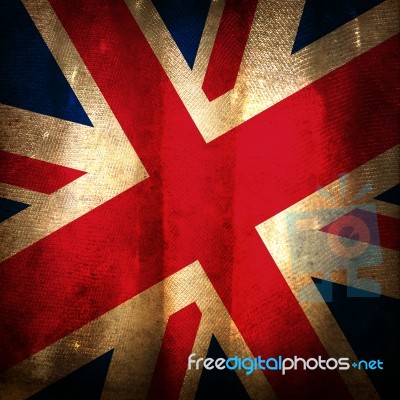 Grunge Flag Of United Kingdom Stock Photo