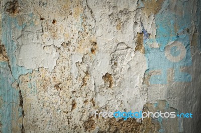 Grunge Old Wall Stock Photo