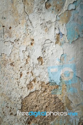 Grunge Old Wall Stock Photo