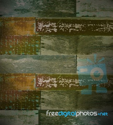 Grunge Retro Wood Background Stock Photo