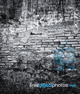 Grunge Wall Stock Photo