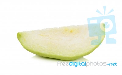 Guava Fruit Isolated Stock Photo