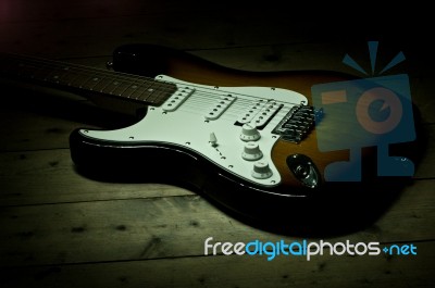 Guitar Stock Photo