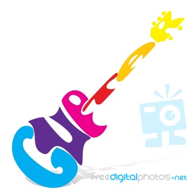 Guitar Stock Image