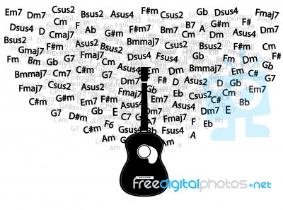 Guitar Stock Image