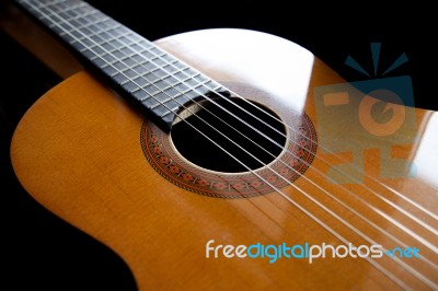 Guitar Classic Stock Photo