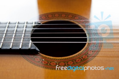 Guitar Classic Stock Photo